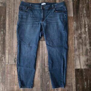 Lane Bryant Flex Magic Waistband Mid Rise Skinny Women's Jeans Size 22
